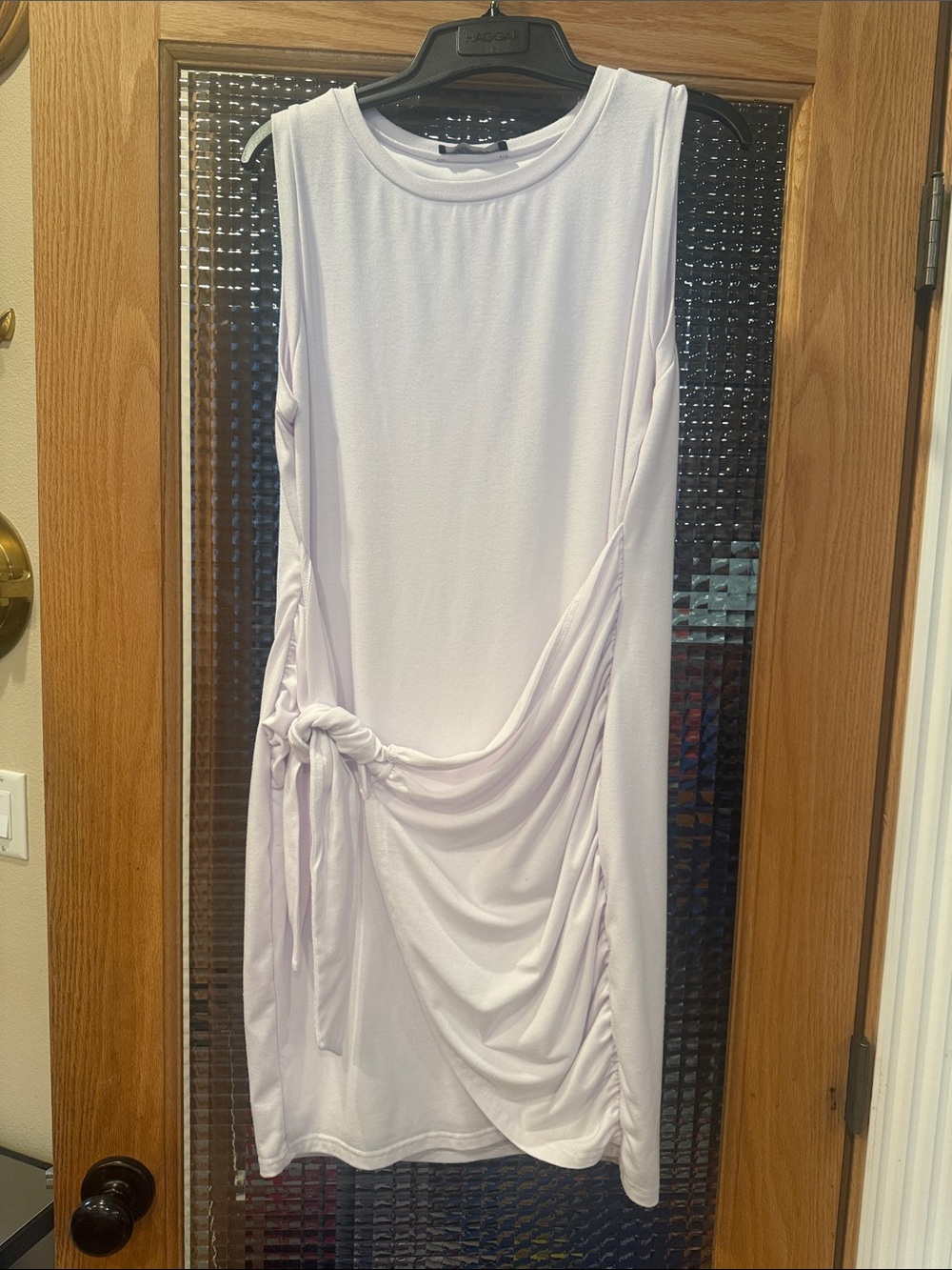 White cotton dress